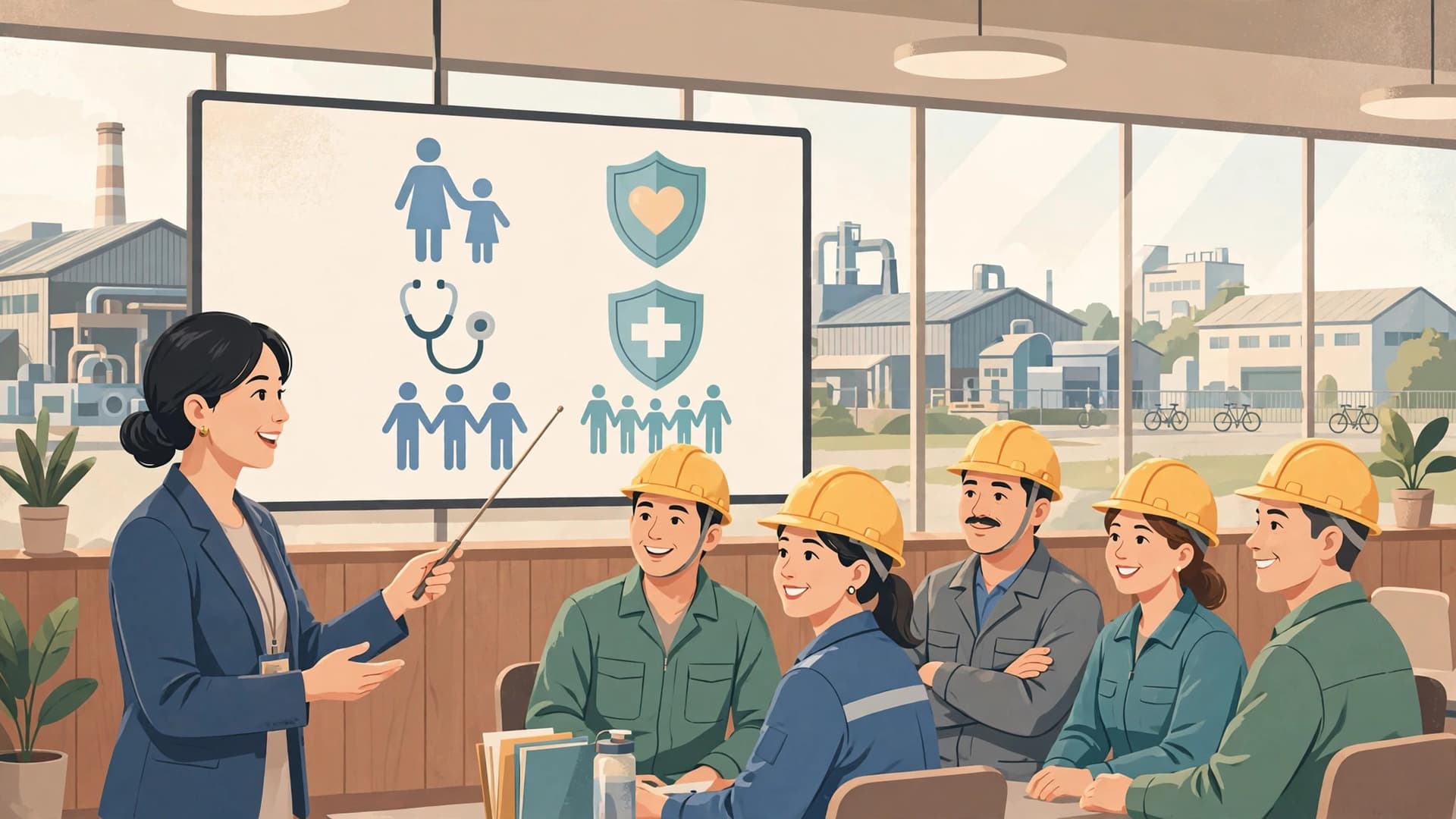 Cổng An Sinh Doanh Nghiệp: Mua BHYT Cho Cả Gia Đình Công Nhân Qua Phúc Lợi Công Ty