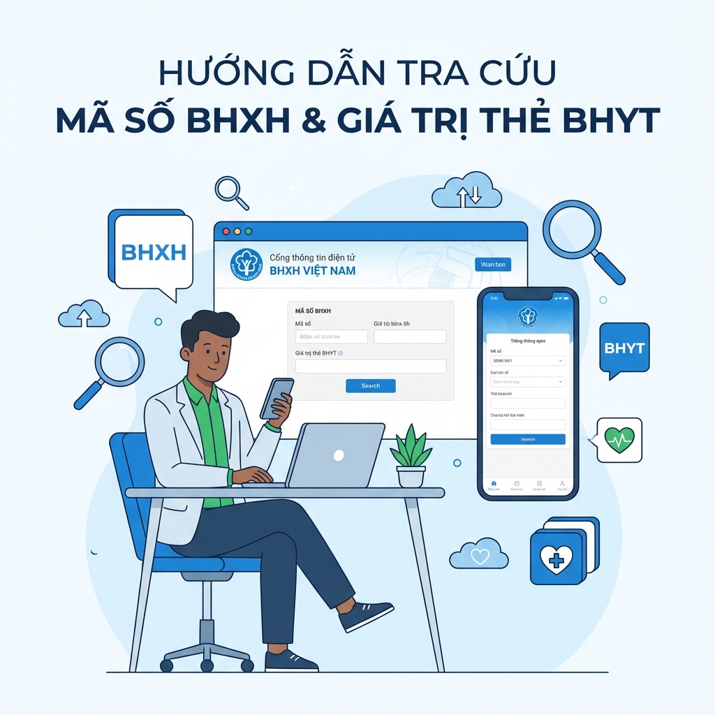 Hướng dẫn tra cứu BHXH BHYT