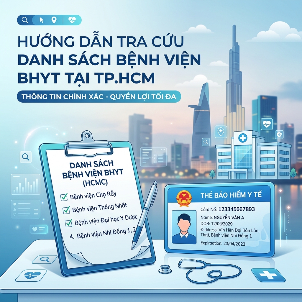 Danh sách KCB ban đầu BHYT TPHCM Quý 2/2026